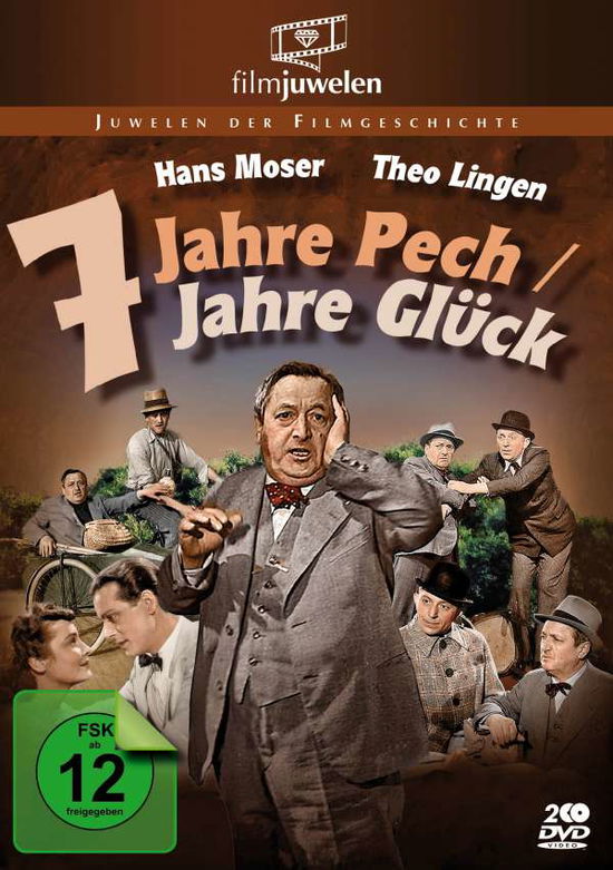 Cover for Hans Moser · Sieben Jahre Pech / Sieben Jah (DVD) (2017)