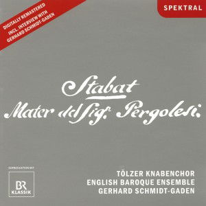 Cover for English Baroque Ensemble / Schmidt-Gaden · Stabat Mater Spektral Klassisk (CD) (2010)