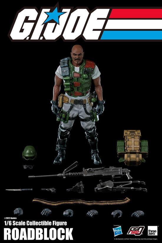 Threezero X Hasbro Gi Joe Roadblock 1/6 Scale af ( - Threezero - Merchandise - THREEZERO - 4895250800847 - January 19, 2023