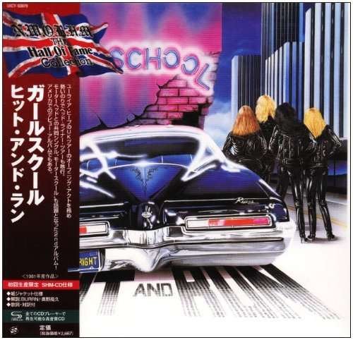 Cover for Girlschool · Shm-hit &amp; Run -jap Card- (CD) [Limited edition] (2011)