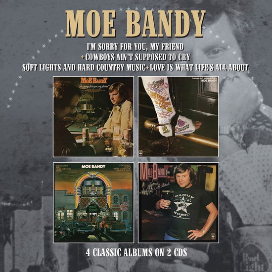 Cover for Moe Bandy · Four Classic Albums (CD) (2023)