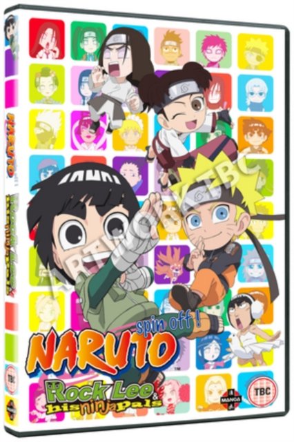 Cover for Naruto - Rock Lee and His Ninj · Naruto Rock Lee and His Ninja Pals Collection 1 - (Episodes 1 to 26) (DVD) (2016)