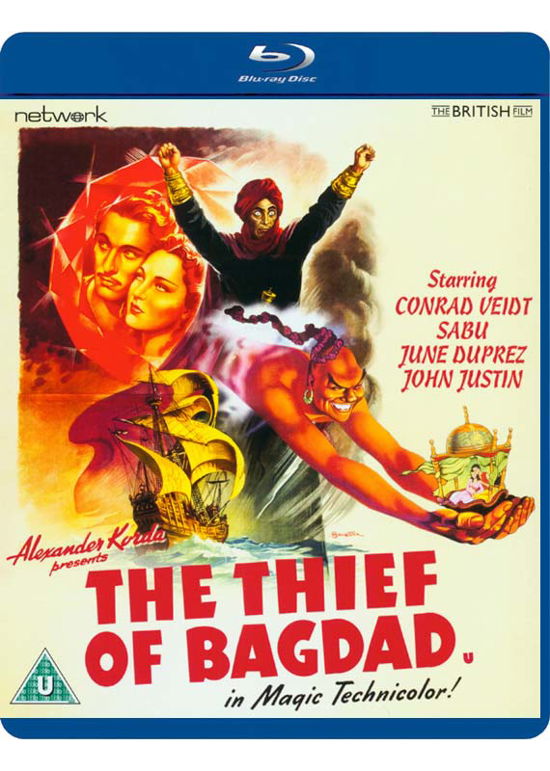 The Thief Of Bagdad - The Thief of Bagdad BD - Elokuva - Network - 5027626702847 - maanantai 26. tammikuuta 2015