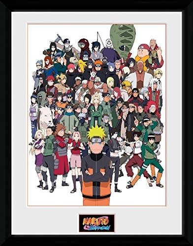 Cover for Naruto Shippuden · Naruto Shippuden: Group (Stampa In Cornice 30x40cm) (MERCH)
