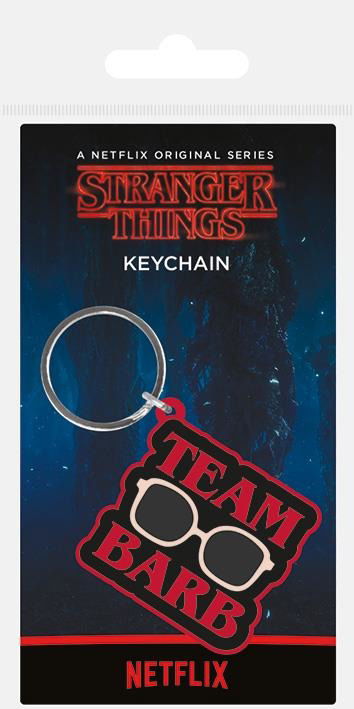 Cover for Keychain · Stranger Things (team Barb) (portachiavi) (Spielzeug) [Red edition] (2020)