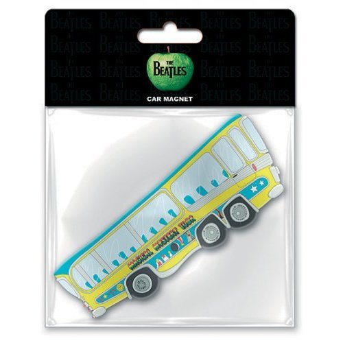 The Beatles Rubber Magnet: MMT Bus Car - The Beatles - Merchandise - Apple Corps - Accessories - 5055295321847 - 10. desember 2014