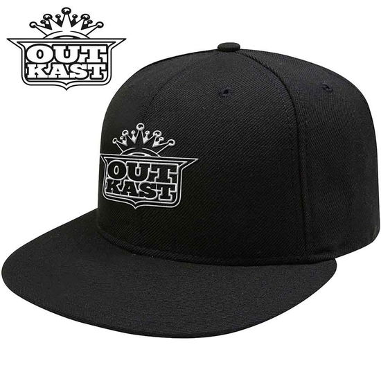 Cover for Outkast · Outkast Unisex Snapback Cap: White Imperial Crown (TØJ) [Black - Unisex edition]