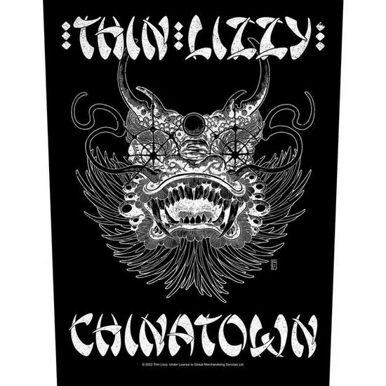 Thin Lizzy Back Patch: Chinatown - Thin Lizzy - Produtos -  - 5056365719847 - 