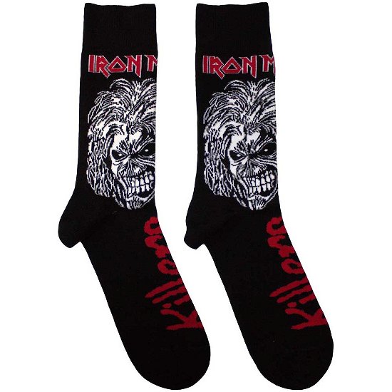 Iron Maiden Unisex Ankle Socks: Killers (UK Size 7 - 11) - Iron Maiden - Merchandise -  - 5056737244847 - 