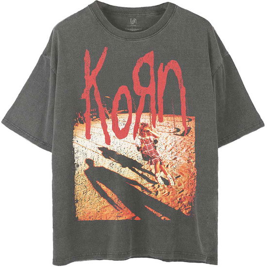 Korn Unisex T-Shirt: Shadow Playground - Korn - Fanituote -  - 5056737273847 - torstai 22. elokuuta 2024