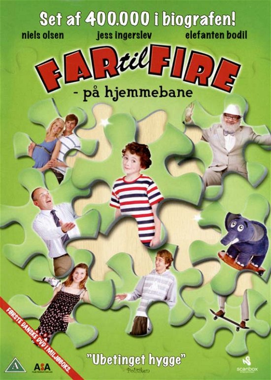 Far til Fire På Hjemmebane - Far til Fire - Elokuva - HAU - 5706102396847 - perjantai 3. huhtikuuta 2009