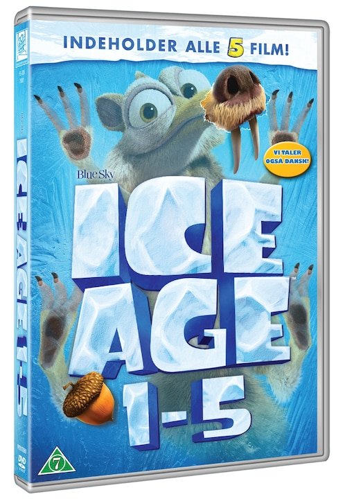 Ice Age 1-5 -  - Film -  - 7340112731847 - 17. november 2016
