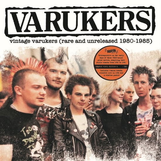 Cover for Varukers · Vintage Varukers (Rare &amp; Unrealsed 1980-1985 (LP) (2020)