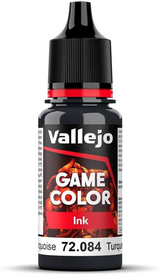 Vallejo: Game Color Dark Turquoise Ink 72084 - Vallejo - Merchandise - Acryicos Vallejo, S.L - 8429551720847 - 