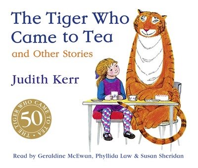 Cover for Judith Kerr · The Tiger Who Came to Tea and other stories CD collection (Lydbog (CD)) [Unabridged edition] (2018)
