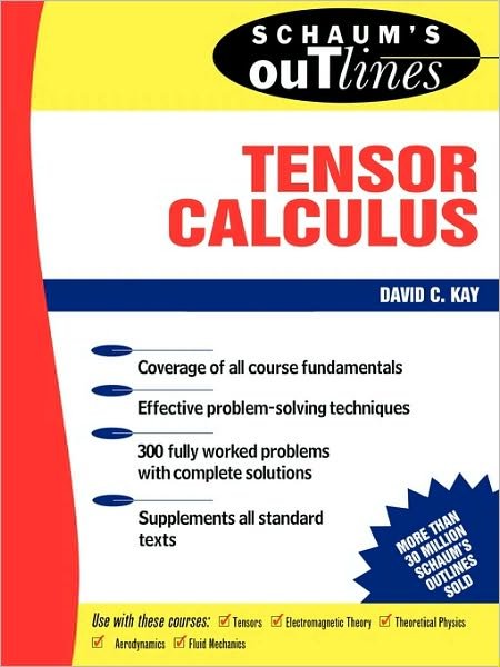 Cover for David Kay · Schaum's Outline of Tensor Calculus (Paperback Book) [Ed edition] (1988)