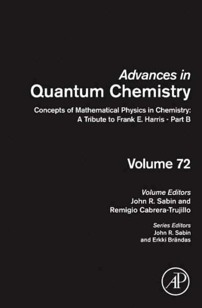 Cover for Concepts of Mathematical Physics in Chemistry: A Tribute to Frank E. Harris - Part B (Gebundenes Buch) (2016)