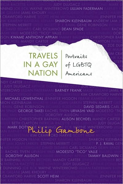 Cover for Philip Gambone · TRAVELS IN A GAY NATION - Living Out: Gay and Lesbian Autobiographies (Taschenbuch) (2010)