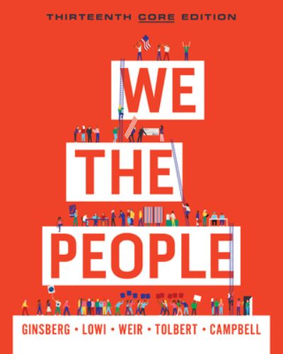 We the People - Benjamin Ginsberg - Kirjat - W. W. Norton & Company - 9780393538847 - maanantai 1. maaliskuuta 2021