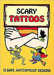 Cover for Pomaska Pomaska · Scary Tattoos - Little Activity Books (MERCH) (2000)