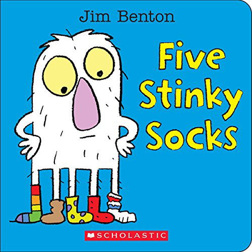 Five Stinky Socks - Jim Benton - Książki - Scholastic Inc. - 9780545647847 - 6 stycznia 2015