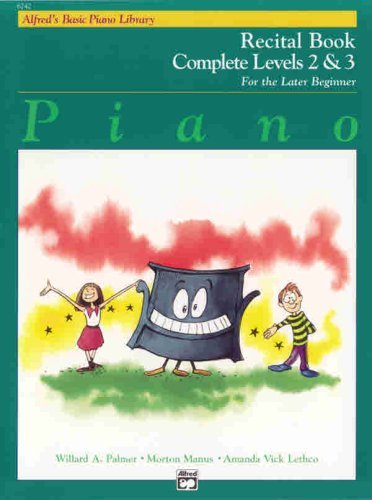 Cover for Palmer, Manus &amp; Leth · Alfreds Basic Piano Recital Bk Comp 23 (Pocketbok) [English Language edition] (1992)