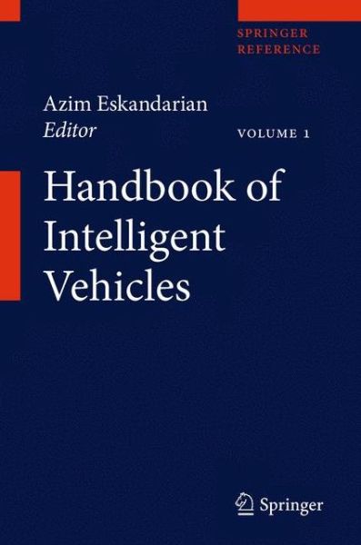 Cover for Azim Eskandarian · Handbook of Intelligent Vehicles (Hardcover Book) (2012)