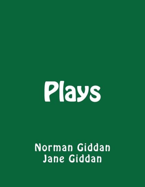 Cover for Jane Giddan · Plays (Paperback Book) (2018)