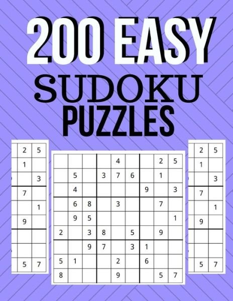 Cover for Puzzle House Publishing · 200 Easy Sudoku Puzzles (Pocketbok) (2019)