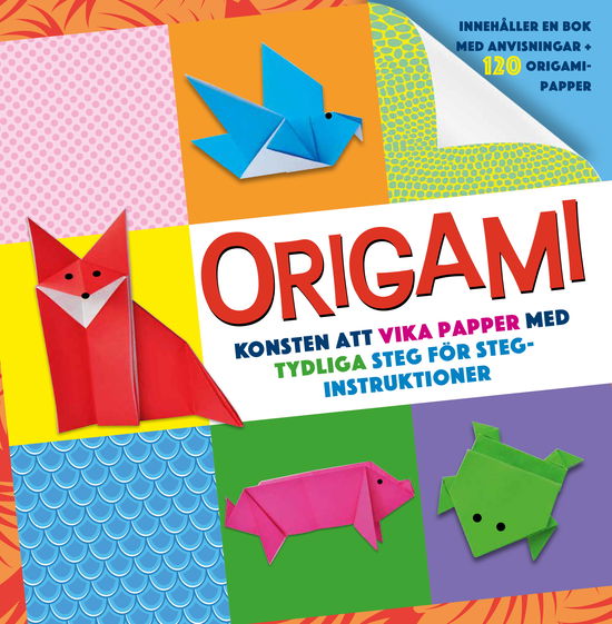 Cover for Origami - Konsten att vika papper (Paperback Book) (2025)