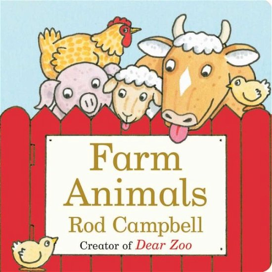Cover for Rod Campbell · Farm Animals (Board book) (2015)