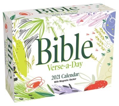 Cover for Andrews McMeel Publishing · Bible Verse-a-Day 2021 Mini Day-to-Day Calendar (Calendar) (2020)
