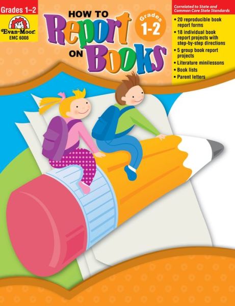 Cover for Jill Norris · How to Report on Books, Grades 1-2 (Paperback Book) (2007)