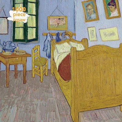 Adult Jigsaw Puzzle Vincent van Gogh: Bedroom at Arles: 1000-Piece Jigsaw Puzzles - 1000-piece Jigsaw Puzzles -  - Brætspil - Flame Tree Publishing - 9781787558847 - 5. januar 2020