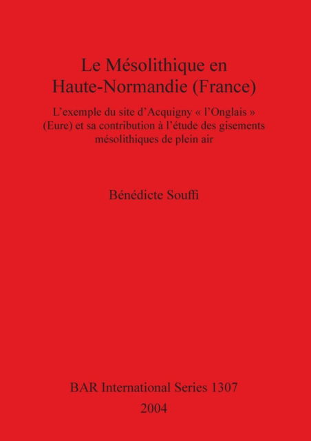 Cover for Bénédicte Souffi · Le Mesolithique En Haute-Normandie (France) (Paperback Book) (2004)