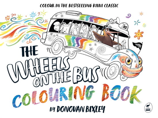 Cover for Donovan Bixley · The Wheels on the Bus Colouring Book (Paperback Book) (2025)