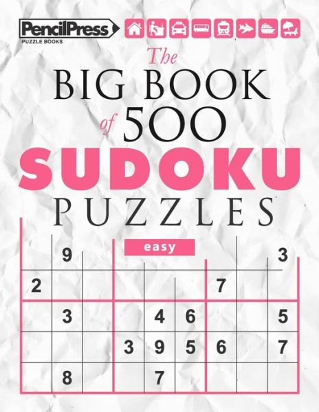 Cover for Sudoku Puzzle Books · The Big Book of 500 Sudoku Puzzles easy (with answers) (Paperback Book) (2017)