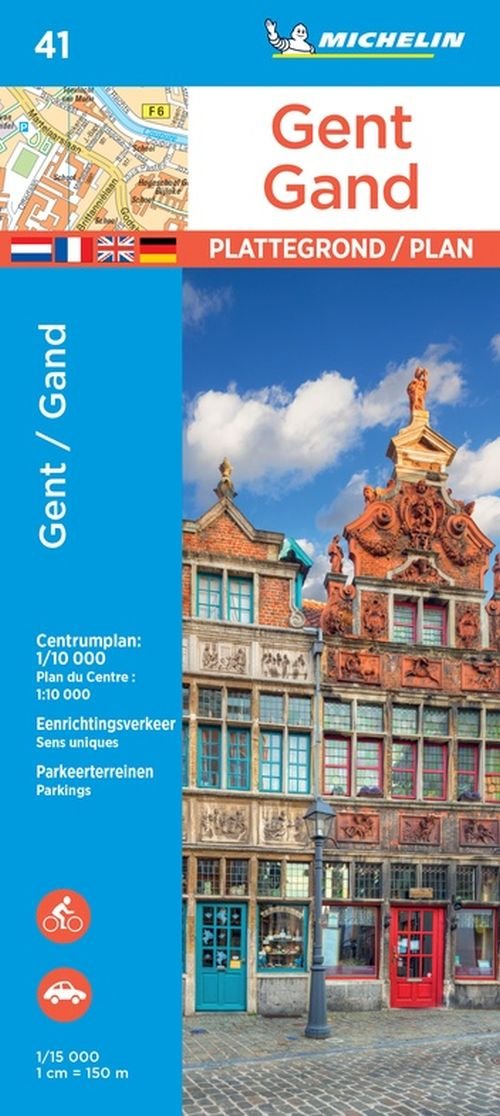 Ghent - Michelin City Plan 41: City Plans - Michelin City Plans - Michelin - Libros - Michelin Editions des Voyages - 9782067235847 - 1 de agosto de 2019