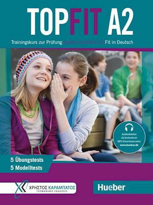 Cover for Eva Kokkini · Topfit A2. Übungsbuch mit 5 Modelltests und 5 Übungstests (Pocketbok) (2021)