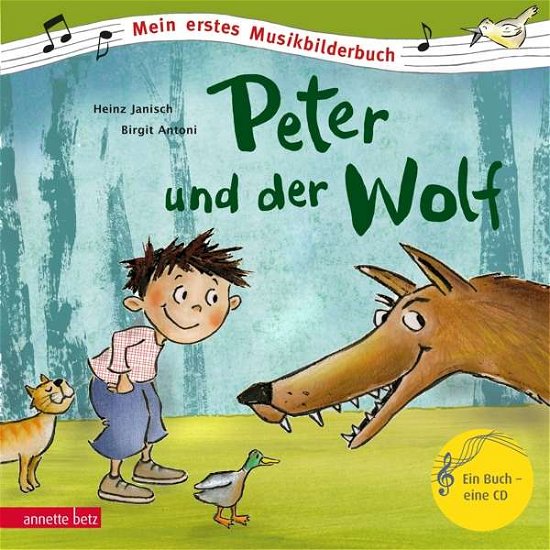 Cover for Janisch · Peter und der Wolf,m.CD-A (Book)