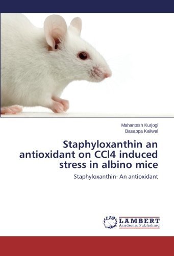 Cover for Basappa Kaliwal · Staphyloxanthin an Antioxidant on Ccl4 Induced Stress in Albino Mice: Staphyloxanthin- an Antioxidant (Paperback Book) (2014)