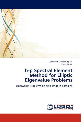 Cover for Pravir Dutt · H-p Spectral Element Method for Elliptic Eigenvalue Problems: Eigenvalue Problems on Non-smooth Domains (Paperback Book) (2012)