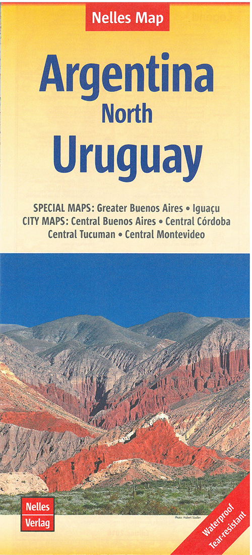 Nelles Map Argentina:north,uruguay - Nelles Verlag - Książki - Scanvik - 9783865740847 - 1 lutego 2016