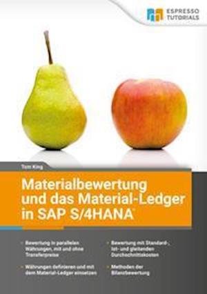 Cover for Tom King · Materialbewertung und das Material-Ledger in SAP S/4HANA (Paperback Bog) (2021)