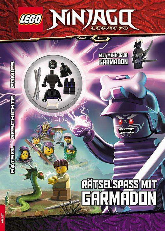 Cover for AMEET Verlag · LEGO® Ninjago® - Rätselspaß mit Garmadon (Paperback Book) (2021)