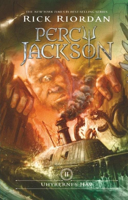 Cover for Rick Riordan · Percy Jackson 2: Percy Jackson 2 - Uhyrernes hav (Bound Book) [3. Painos] (2015)