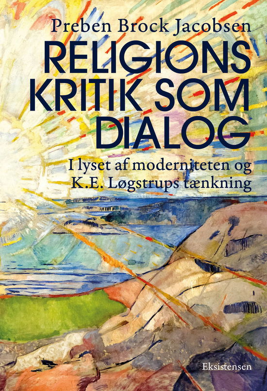 Cover for Preben Brock Jacobsen · Religionskritik som dialog (Sewn Spine Book) [1th edição] (2025)