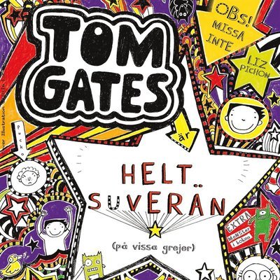 Cover for Liz Pichon · Tom Gates: Tom Gates är helt suverän (på vissa grejer) (Hörbok (MP3)) (2017)