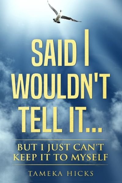 Cover for Tameka Lashay Hicks · Said I Wouldn't Tell It, But I Just Can't Keep To Myself (Paperback Book) (2014)