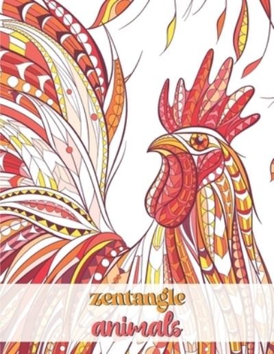 Cover for Groen Ambrosia Press · Zentangle Animals (Paperback Book) (2020)